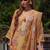Women Floral Printed Regular Thread Work Linen Kurta with Trousers & With Dupatta