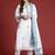 Women Floral Embroidered Regular Thread Work Pure Cotton Kurta with Trousers & With Dupatta