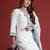 Women Floral Embroidered Regular Thread Work Pure Cotton Kurta with Trousers & With Dupatta
