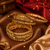Gold Plated Temple Floral Filigree Work Bangles