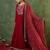Women Ethnic Motifs Embroidered Panelled Kurta with Trousers & With Dupatta