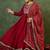 Women Ethnic Motifs Embroidered Panelled Kurta with Trousers & With Dupatta