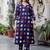 Women Printed Regular Pure Cotton Kurta with Trousers