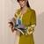 Women Floral Printed Regular Kurta with Trousers