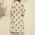 Women Floral Printed Regular Thread Work Kurta with Palazzos