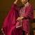 Women Ethnic Motifs Embroidered Panelled Thread Work Kurta with Trousers & With Dupatta