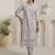 Women Floral Embroidered Regular Thread Work Pure Cotton Kurta with Trousers & With Dupatta
