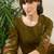 Women Floral Embroidered Regular Sequinned Pure Cotton Kurta with Trousers