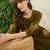 Women Floral Embroidered Regular Sequinned Pure Cotton Kurta with Trousers