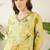 Floral Printed Thread Work Pure Cotton Kurta With Palazzos