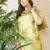 Floral Printed Thread Work Pure Cotton Kurta With Palazzos