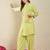 Women Floral Embroidered Regular Thread Work Kurta with Trousers