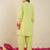 Women Floral Embroidered Regular Thread Work Kurta with Trousers