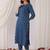 Women Ethnic Motifs Printed Pure Cotton Kurta with Trousers