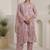 Women Solid Cotton Kurta with Trousers & Dupatta