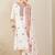 Women Floral Embroidered Cotton Kurta with Trousers & Dupatta