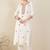 Women Floral Embroidered Cotton Kurta with Trousers & Dupatta