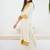 Women Floral Embroidered Cotton Kurta with Trousers
