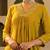 Women Ethnic Motifs Embroidered Chanderi Silk Kurta with Trousers