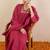 Women Regular Sequinned Pure Cotton Kurta with Trousers & Dupatta