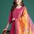 Women Ethnic Motifs Woven Design Kurta with Trousers & With Dupatta