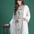 Embroidered Kurta with Trousers & Dupatta