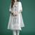 Embroidered Kurta with Trousers & Dupatta