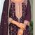 Women Ethnic Motifs Embroidered Regular Mirror Work Kurta with Palazzos & With Dupatta