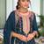 Women Ethnic Motifs Embroidered Regular Mirror Work Kurta with Palazzos & With Dupatta