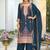 Women Ethnic Motifs Embroidered Regular Mirror Work Kurta with Palazzos & With Dupatta