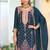 Women Ethnic Motifs Embroidered Regular Mirror Work Kurta with Palazzos & With Dupatta