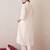Floral Embroidered Shirt Collar Pure Cotton A-Line Kurta With Trousers