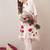 Floral Embroidered Shirt Collar Pure Cotton A-Line Kurta With Trousers