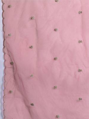 Ethnic Motifs Embroidered Sequinned Kurta with Trousers & With Dupatta 4