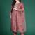 Ethnic Motifs Embroidered Sequinned Kurta with Trousers & With Dupatta
