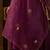 Floral Embroidered Thread Work Kurta With Trousers And Dupatta