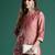 Floral Embroidered Thread Work Kurta with Trousers