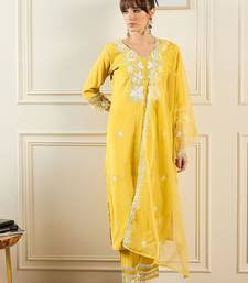 Women Yellow Kurta Sets