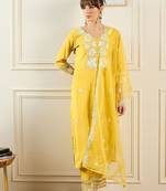 Women Yellow Kurta Sets