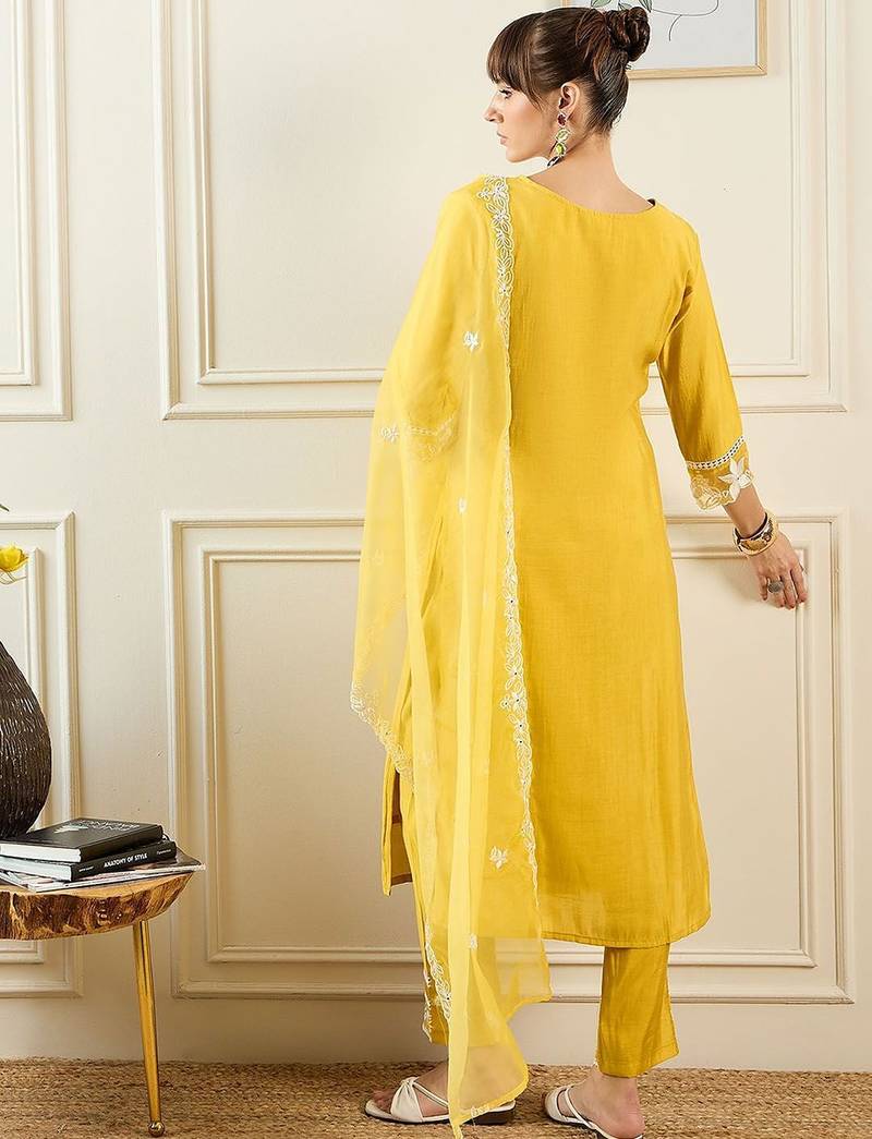 Women Yellow Kurta Sets