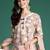 Women Floral Printed Thread Work Pure Cotton Kurta With Trousers & Dupatta