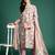 Women Floral Printed Thread Work Pure Cotton Kurta With Trousers & Dupatta
