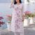 Women Floral Embroidered Regular Thread Work Pure Cotton Kurta with Trousers