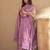Women Floral Embroidered Regular Thread Work Kurta with Trousers & With Dupatta