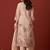 Women Floral Embroidered Linen Kurta with Trousers & Dupatta