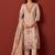 Women Floral Embroidered Linen Kurta with Trousers & Dupatta