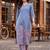 Women Floral Printed Regular Pure Cotton Kurta with Trousers