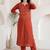 Women Ethnic Motifs Embroidered Regular Mirror Work Kurta with Trousers