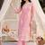 Women Floral Embroidered Regular Thread Work Kurta with Trousers & With Dupatta