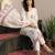 Women Ethnic Motifs Printed Regular Pure Cotton Kurta with Trousers & With Dupatta